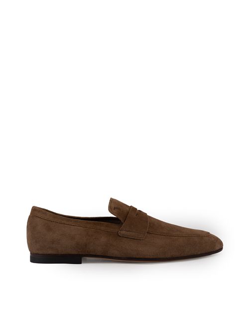 Mocassini in pelle scamosciata TOD'S | XXM38K0GG10 RE0S818